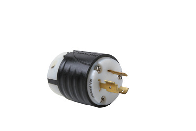 Product image for Pass & Seymour L920-P Turnlok Plug, 3wire, 20A 600V, IP20 Suitability (L9-20P)