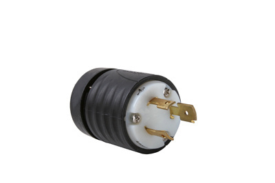 Product image for P&S L930P PLUG 2P 3W30A600V T/L B&W