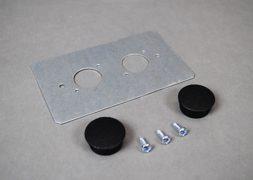 Product image for Wiremold RFB119-XLR RFB9 and RFB11-Series Microphone Device Plate