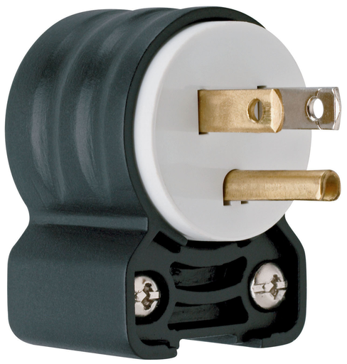 Mayer-DDS-Extra-Hard Use (EHU) Angled Devices - Plug, Black and White-1