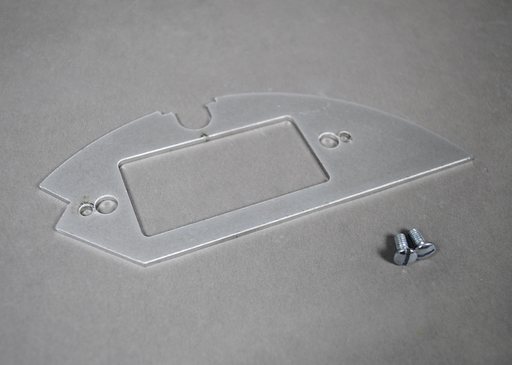 Product image for Wiremold CRFB-GFI-2 CRFB-Series GFCI/Decorator Plate