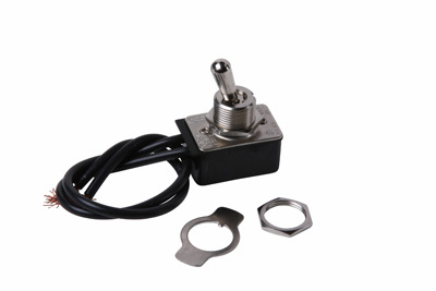 Product image for Pass & Seymour 738 0.64 x 1.48 x 0.98 Inch 125 VAC 8 Amp Single Throw Toggle Switch