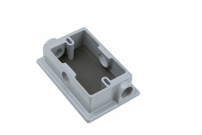 Product image for P&S WPEX5 1G FLANGED EXT RING 4 HOL