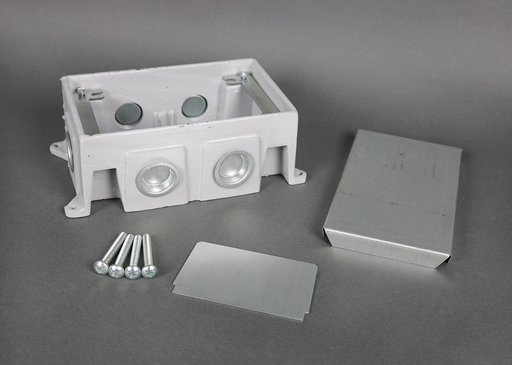 Product image for Wiremold 880CS2-NA Omnibox-Series Cast-Iron Floor Box