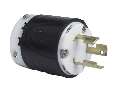 Product image for P&S 3331G LOCK GG PLUG NON-NEMA 2P3