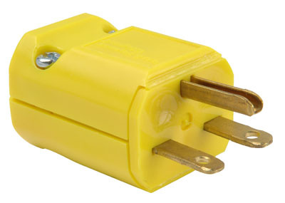 Product image for P&S PS5666Y STR BLD PLUG 3W 15A 250