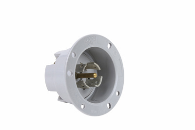 Product image for Pass & Seymour L2130-FI Turnlok Flanged Inlet, 5wire, 30amp 120/208V