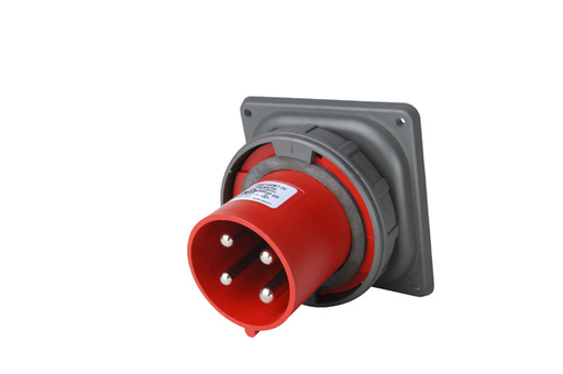 Product image for Pass & Seymour PS4100B7-W Pin & Sleeve Inlet, 3pole 4wire, 100A 3/480V