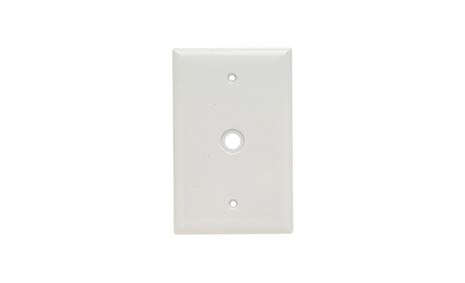Pass & Seymour SPJ11-W 1-Gang 1-Telephone/Cable White Smooth Thermoset Plastic Junior-Jumbo Communication Wallplate Product image for Pass & Seymour SPJ11-W 1-Gang 1-Telephone/Cable White Smooth Thermoset Plastic Junior-Jumbo Communication Wallplate