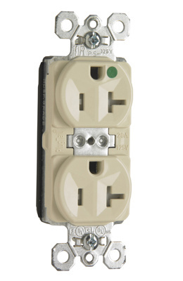 Product image for PT DUP RECEP HG TR 20A/125V LA