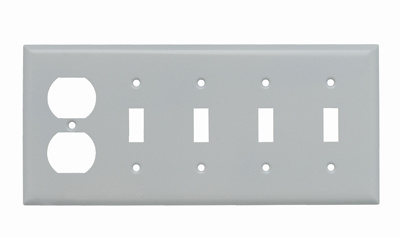 Product image for P&S SS48W SMOOTH 302SS 5G 4 TOGGLE