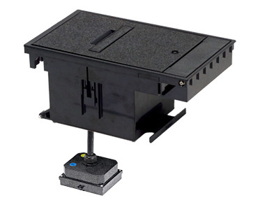 Mayer-DDS-Exterior Box Cover Assembly, Single NEMA L6-30R Locking Receptacle, Black (COVER ONLY)-1