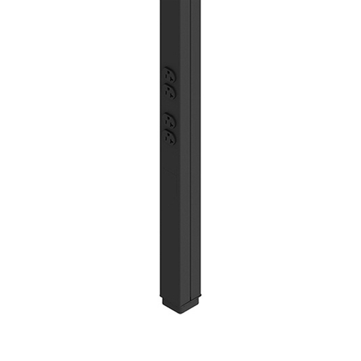 Product image for WM 25DTP-4BK TPP DUPLEX 2-20A BLACK