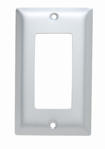 Product image for Pass & Seymour SA26 1Gang Wall Plate, Decorator, Standard - Aluminum