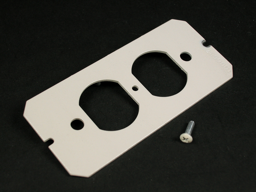 Product image for Wiremold 6DP 1-1/2-Gang Poke-Through Duplex Plate