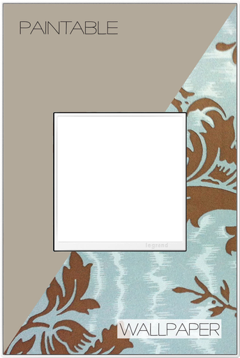 Product image for Pass & Seymour AWM1G2-W4 1-Gang 2-Module Wall Plate - White