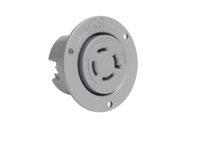 Product image for Pass & Seymour L1620-FO Turnlok Flanged Outlet, 4wire, 20A 480V