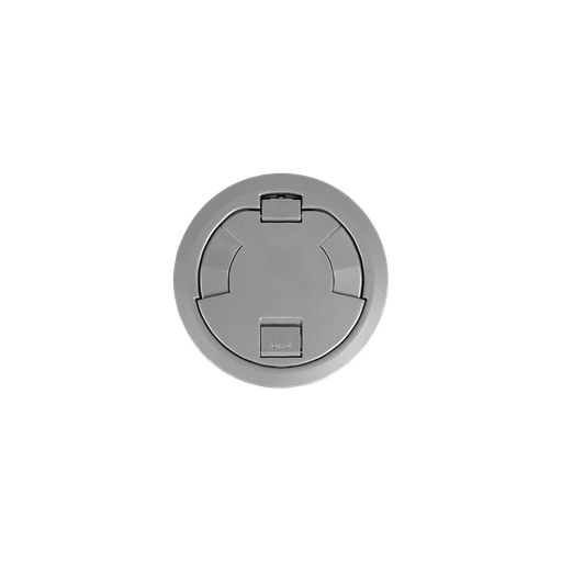 Product image for Wiremold 6CTC2AL 6CT Evolution™ Poke Thru Surface Style Cover, Aluminum