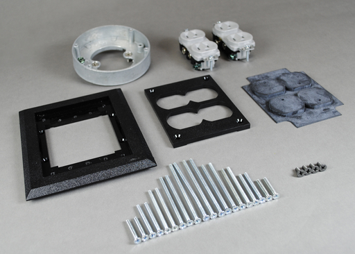 Product image for Wiremold S175BLK Source I Double Duplex Power Activation