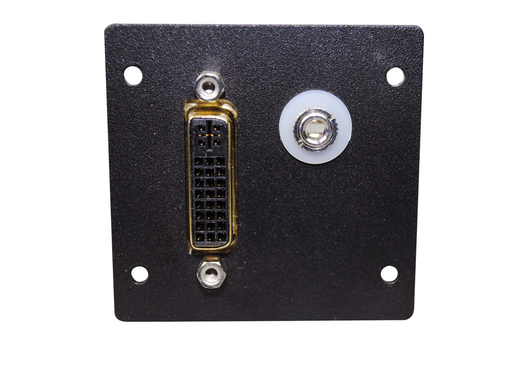 Product image for LCAN AV5005BK 1P,BLACK,DVI-I, F/F