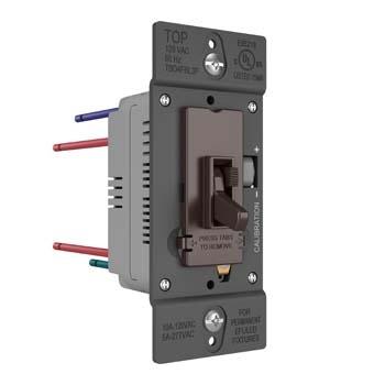 Product image for P&S TSD4FBL3P TOGGLE SLIDE DIMMER 0