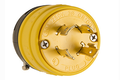 Product image for Pass & Seymour 2875 30A phase 250V L1530P Turnlok Rubber Plug