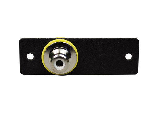 Product image for LCAN AV2002BK 1P,BLACK,ONE RCA F/BN