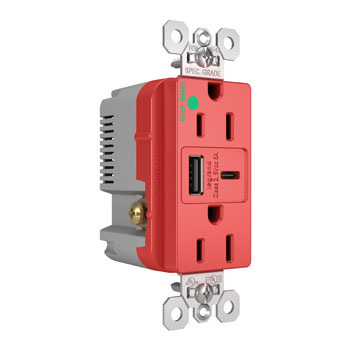 Product image for P&S TR15HUSBAC6RED 15A 125V HGTR RE