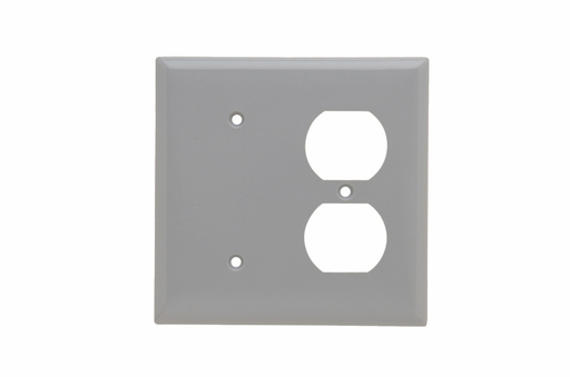 Product image for P&S SP148GRY SMOOTH WP 1G DUPLEX 1G