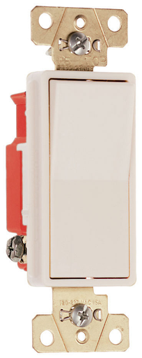 Pass & Seymour 2623-LA Three-way, Back and Side Wire, Decorator Switch, 20 amps, 120/277V - Light Almond Product image for Pass & Seymour 2623-LA Three-way, Back and Side Wire, Decorator Switch, 20 amps, 120/277V - Light Almond