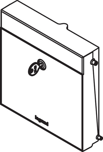 Mayer-DDS-Locking Door for Charging Station - Bronze-1