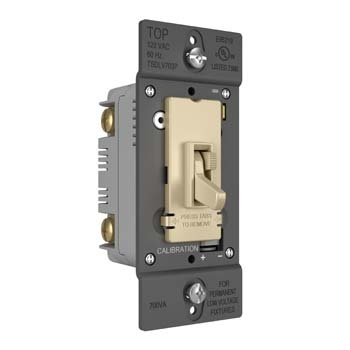 Product image for P&S TSDLV703PI TOGGLE SLIDE DIMMER