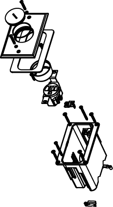 Product image for LCAN WMFB1SRN 1-GANG SINGLE REC NIC