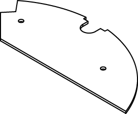 Product image for Wiremold CRFB-B-2 CRFB-Series Blank Device Plate #2
