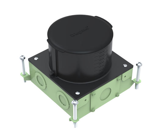 Product image for Wiremold RPSFB-OG Ratchet-Pro Steel On-Grade Floor Box