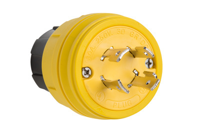 Product image for Pass & Seymour 28W75 30A phase 250V L1530P IP67 Turnlok Plug