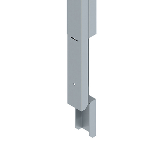 Mayer-DDS-BLANK DESIGNER GRAY STEEL POLE 5FT LENGTH-1