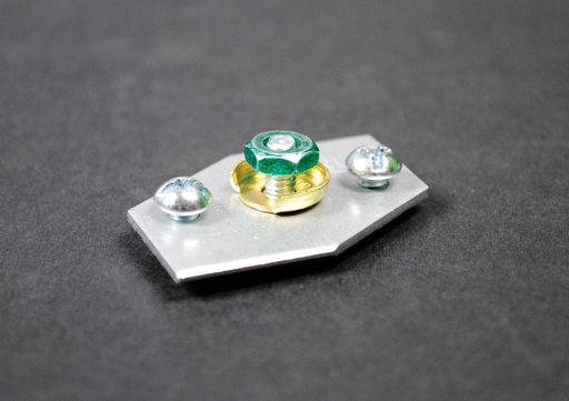 Product image for Wiremold AL2009 AL2000-Series Ground Clamp (Galvanized Steel)