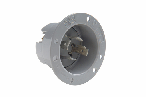 Product image for Pass & Seymour L1630-Fi Flanged Inlet 4Wire 30Amp 480Volt Turnlok