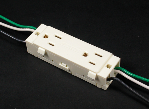 Product image for Wiremold NM2027-15 NM2000-Series Replacement Receptacle Fitting