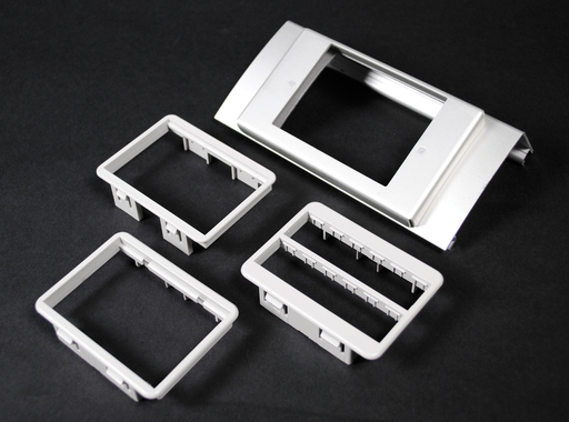 Product image for Wiremold ALDS4047MAB ALDS4000-Series Single Channel MAB Device Plate Fitting