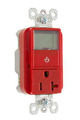 Product image for P&S PLT26351RED PLUGLOAD TIMER 20A