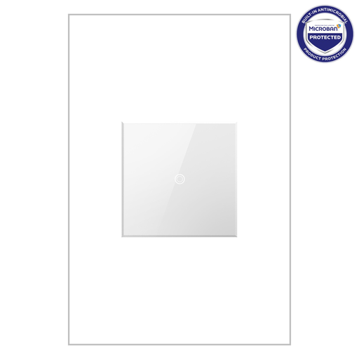 Product image for Pass & Seymour ASTH1532-W2 15A 120V Single Pole/3-Way 2-Module Touch Switch - White