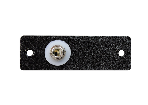 Product image for LCAN AV7004BK 1P,BLACK,3.5MM STEREO