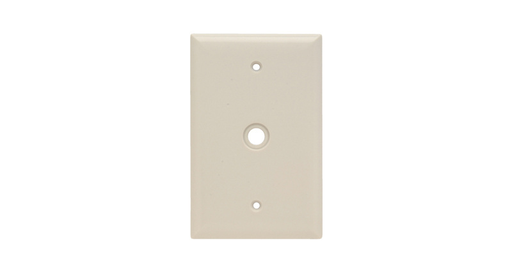 Pass & Seymour SPJ11-LA 1-Gang 1-Telephone/Cable Light Almond Smooth Thermoset Plastic Junior-Jumbo Communication Wallplate Product image for Pass & Seymour SPJ11-LA 1-Gang 1-Telephone/Cable Light Almond Smooth Thermoset Plastic Junior-Jumbo Communication Wallplate