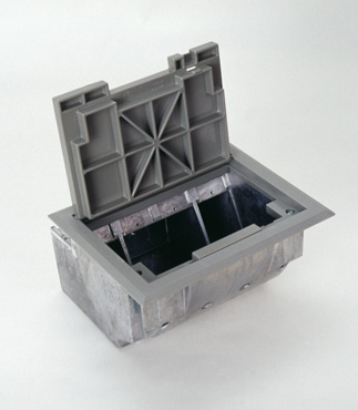 Product image for Wiremold AF1-NT AF1-Series Raised Floor Box