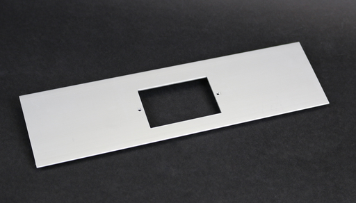 Product image for Wiremold ALA-SG ALA3800-Series Cover Plate with 1 3/4 x 2 15/16 Opening