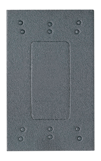 Product image for Pass & Seymour GASKET-3726 Weatherproof 1-Gang Decorator Plate Gasket, Polyethylene