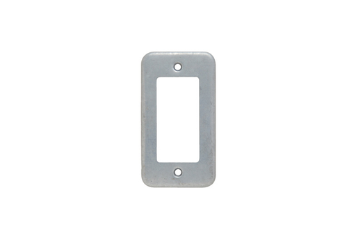 Product image for Pass & Seymour SH26 1-Gang 1-Decorator/GFCI Zinc Plated Galvanized Steel Handy Box Plate