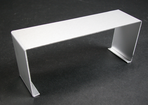 Product image for Wiremold AL5206 AL5200-Series Large Multi-Channel Raceway Cover Clip (Spring Steel) Fitting